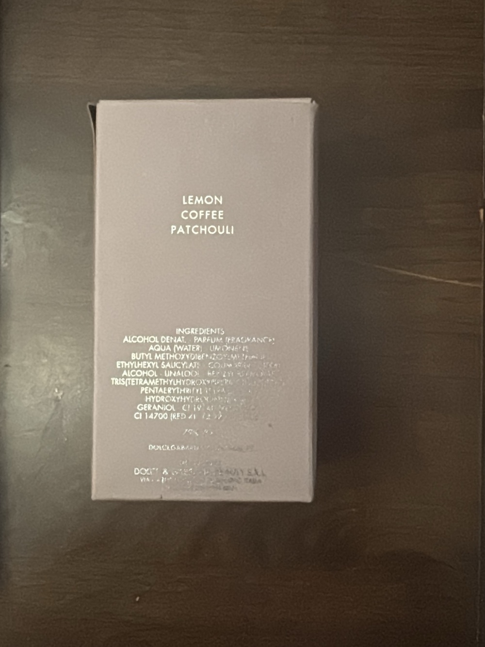 Dolce & Gabbana Devotion Box Men’s in Lavender Purple with Silver Accents - Picture 2 of 2